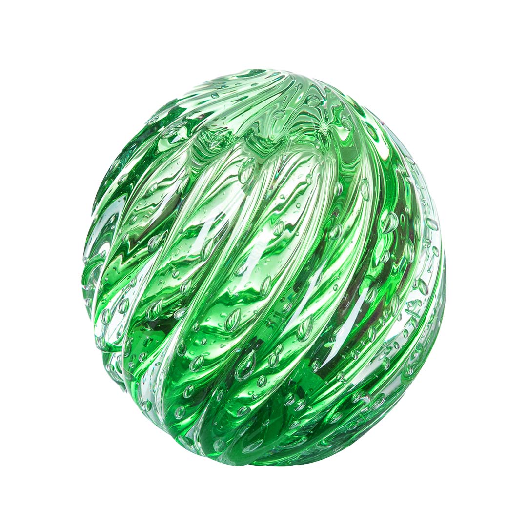 esfera-pluie-verde-esmeralda